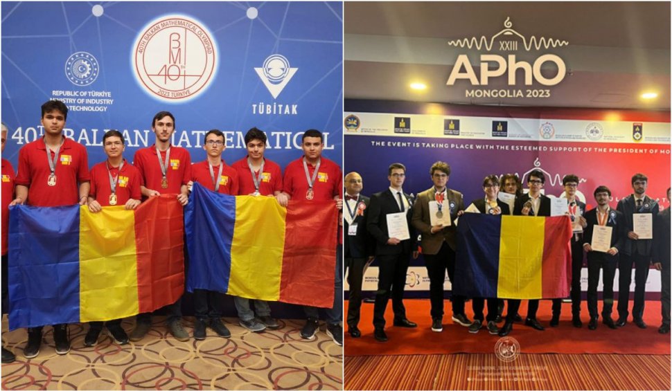 Ei sunt elevii români care au urcat pe podium la Olimpiada Internaţională de Fizică a Ţărilor din Asia