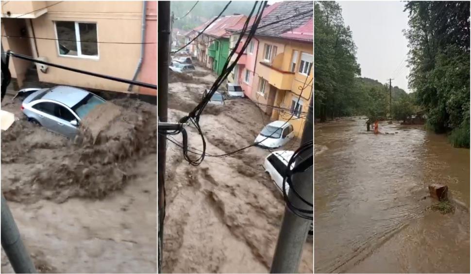 Noi imagini cu inundaţiile devastatoare din ţară | Zeci de gospodării distruse de viitură, maşini luate de ape 837019