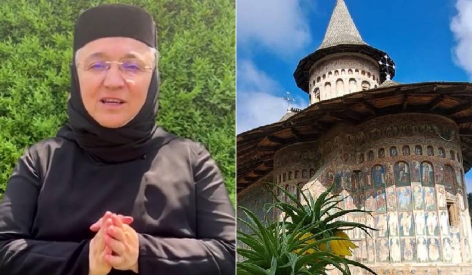 Măicuțele de la Mănăstirea Voroneț, mesaj de recunoștință pentru români: "Mulțumim tare mult"