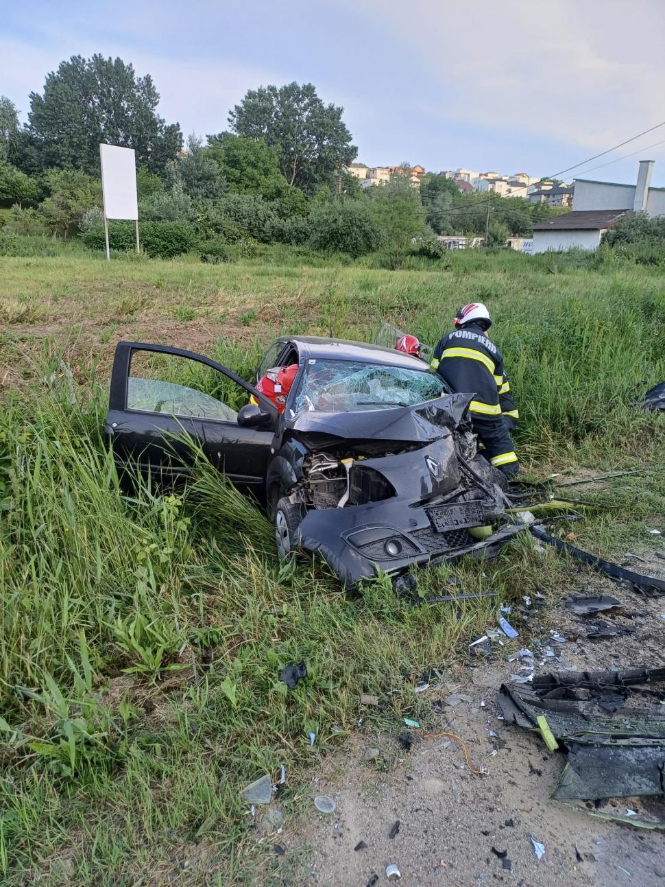 Copil în comă, după un teribil accident filmat de o cameră de supraveghere, în Oradea 837513