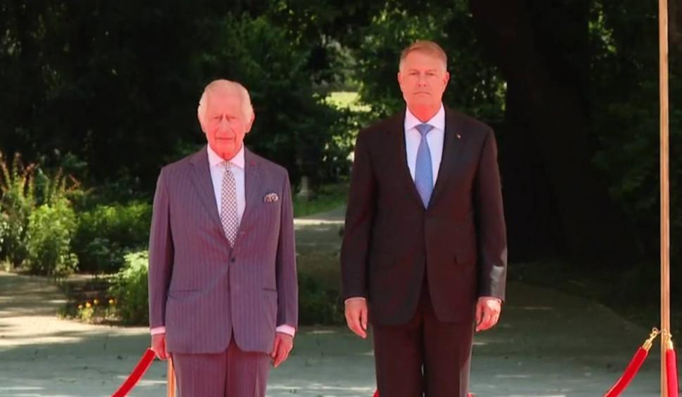 Regele Charles al III-lea, primit de Klaus Iohannis la Cotroceni: "Nu ştiam că sunt primul" 837831
