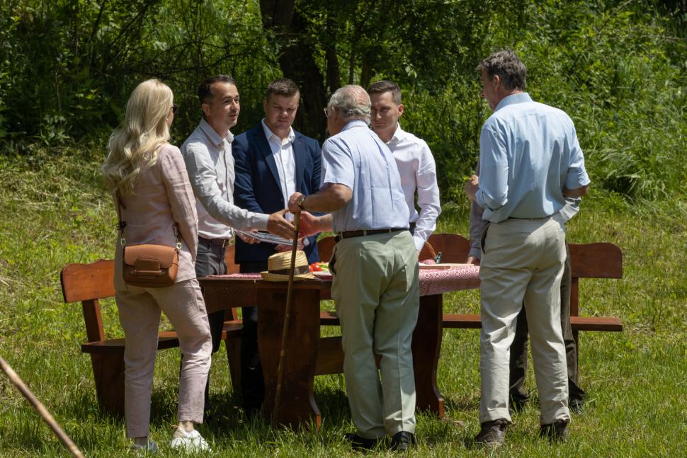 Primele imagini cu Regele Charles al III-lea la picnicul de la Valea Zălanului 838023