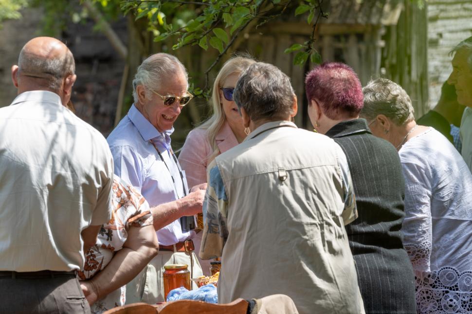 Primele imagini cu Regele Charles al III-lea la picnicul de la Valea Zălanului 838035