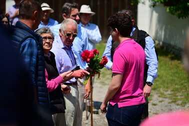 Primele imagini cu Regele Charles al III-lea la picnicul de la Valea Zălanului 838047