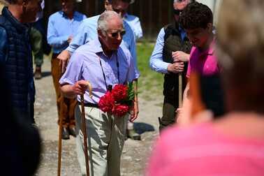 Primele imagini cu Regele Charles al III-lea la picnicul de la Valea Zălanului 838049