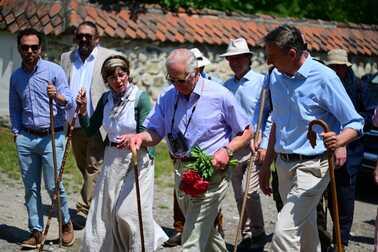 Primele imagini cu Regele Charles al III-lea la picnicul de la Valea Zălanului 838059