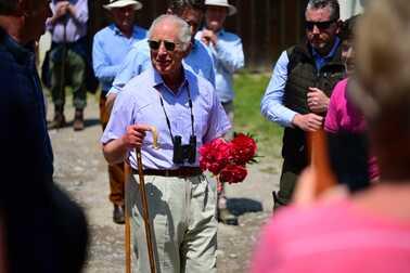 Imaginile cu Regele Charles al III-lea în România au ajuns în presa internaţională  838177