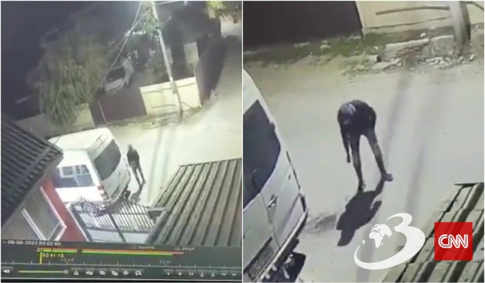 Un piroman a incendiat o casă și o mașină în Ghidigeni, județul Galați. Polițiștii îl caută pe individ 838703