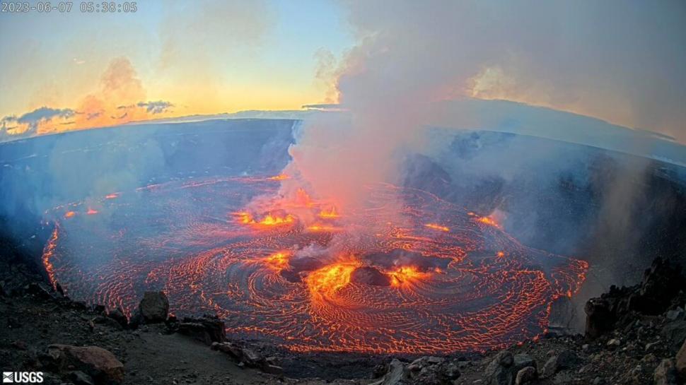 Imagini spectaculoase cu erupția vulcanului Kilauea, din Hawaii 838988