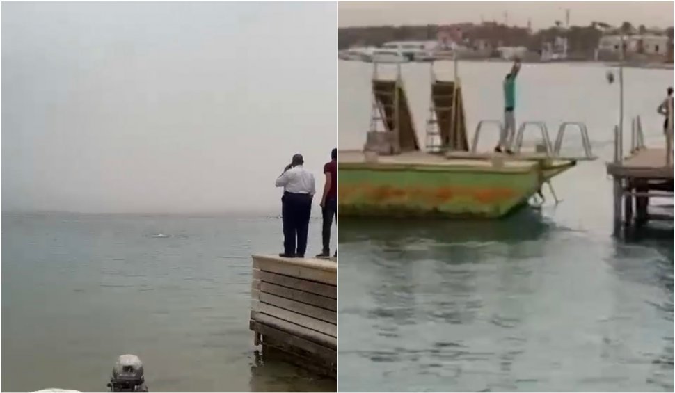 Vacanță cu final tragic pe o plajă din Hurghada. Un bărbat din Rusia a fost sfâșiat de un rechin, chiar sub privirea tatălui său