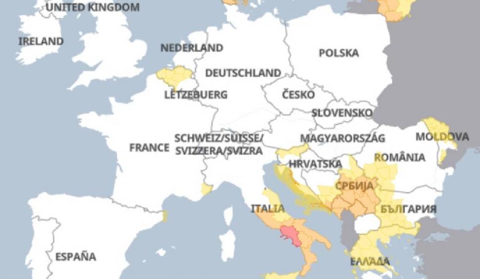 Alertă meteo în Europa! Un nou ciclon face prăpăd în cinci țări. Sunt anunțate vijelii și ploi abundente 840277