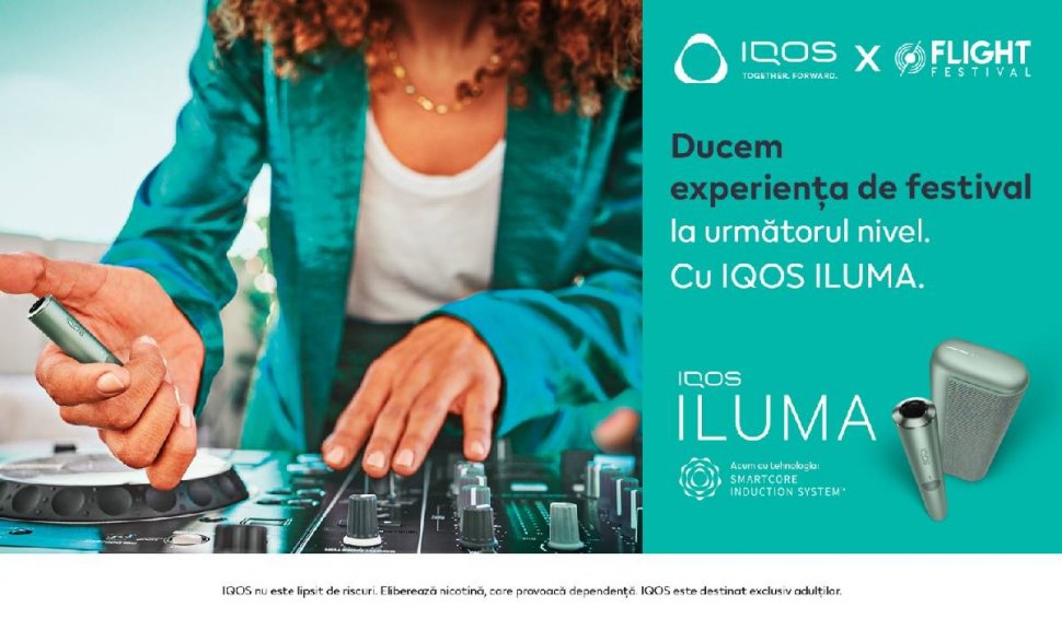 ILUMA, cel mai inovator produs IQOS, în exclusivitate la Flight Festival, în Timișoara (16-18 iunie)