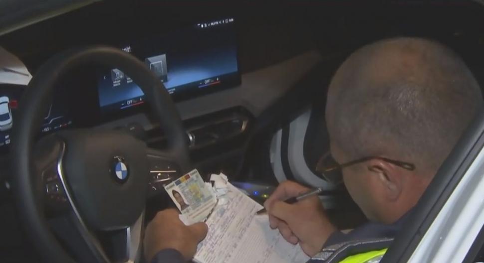 Șofer care avea carnet de doar două luni, prins beat și drogat la volan, în Ilfov 840942