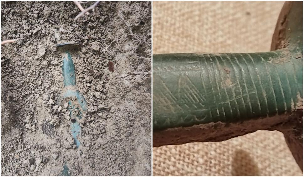 Sabie antică, găsită de un bărbat într-o pădure din Zalău | Este asemănătoare cu cea găsită în Germania 841306