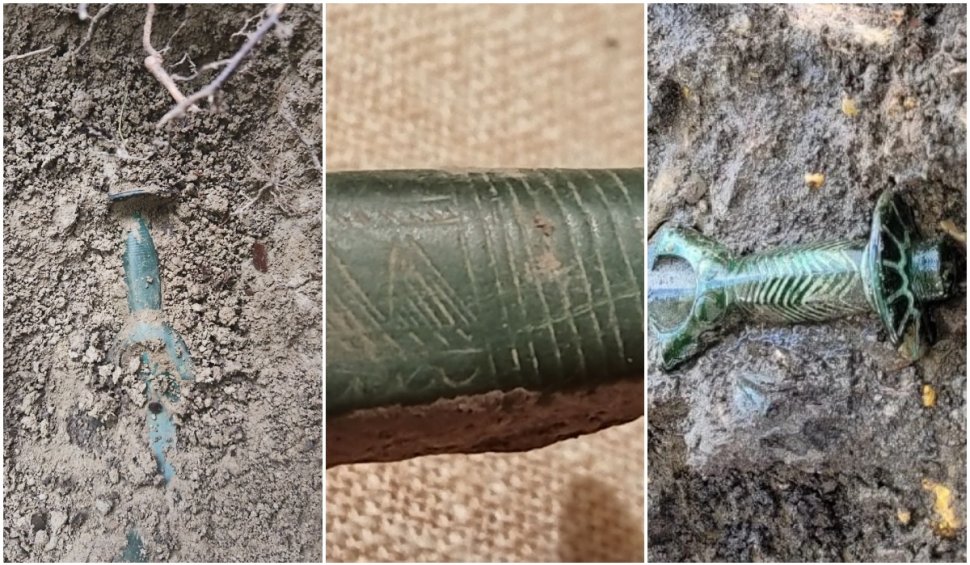 Sabie antică, găsită de un bărbat într-o pădure din Zalău | Este asemănătoare cu cea găsită în Germania