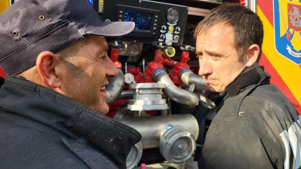 ISU Constanţa: "Ei sunt câțiva dintre cei 100 colegi care, astăzi, au fost la datorie pentru ca noi toți să fim în siguranță" 841856