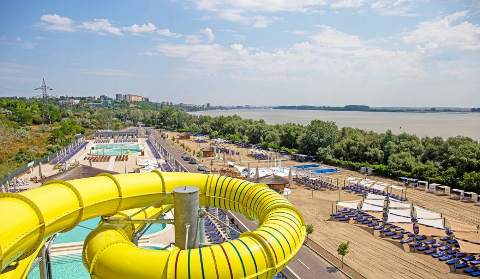 Se redeschide Plaja Dunărea. Cel mai mare parc acvatic din sud-estul României. Tarifele încep de la 40 de lei pe zi