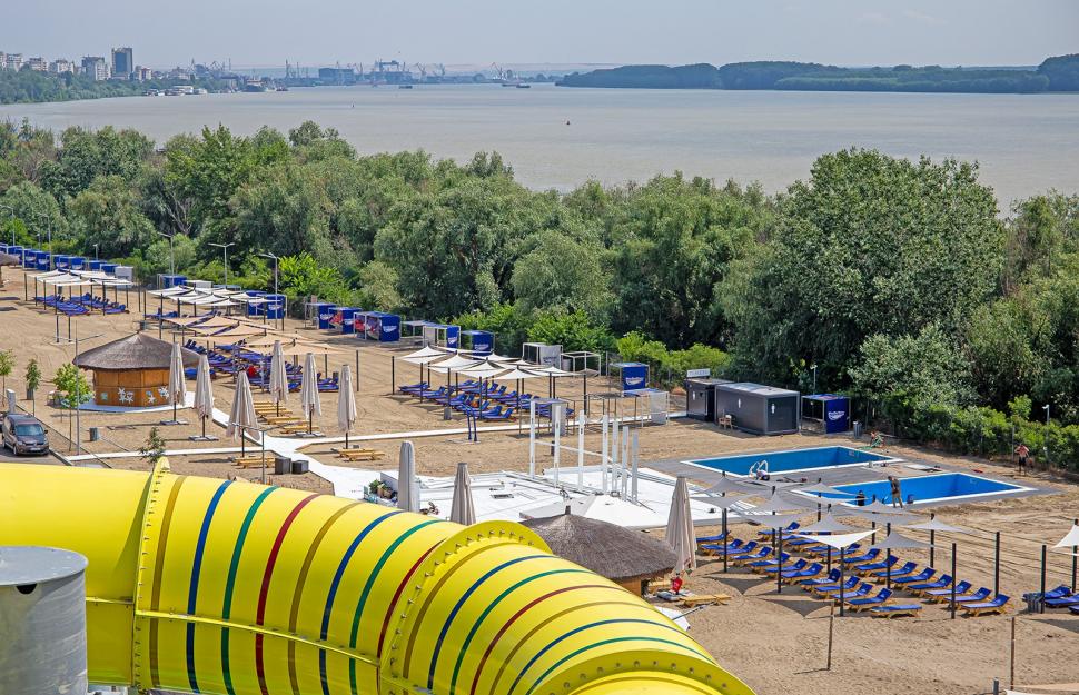Se redeschide Plaja Dunărea. Cel mai mare parc acvatic din sud-estul României. Tarifele încep de la 40 de lei pe zi 841770