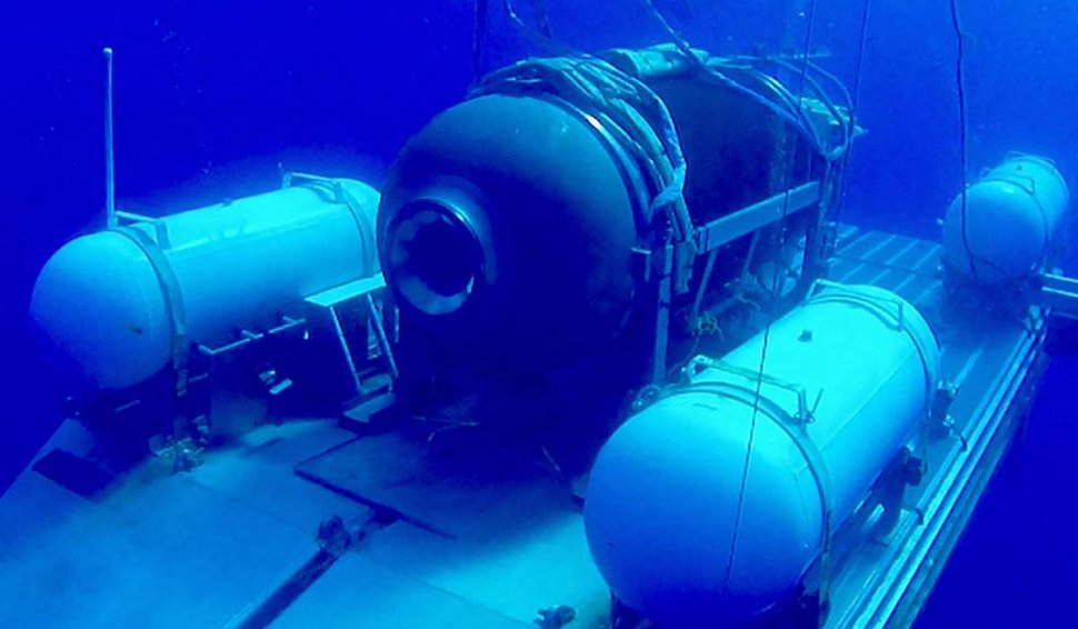 Ultimele ore de aer pe submersibilul Titan, cu care s-a pierdut legătura de duminică | Un robot subacvatic francez ajunge în zonă în cursul serii de miercuri