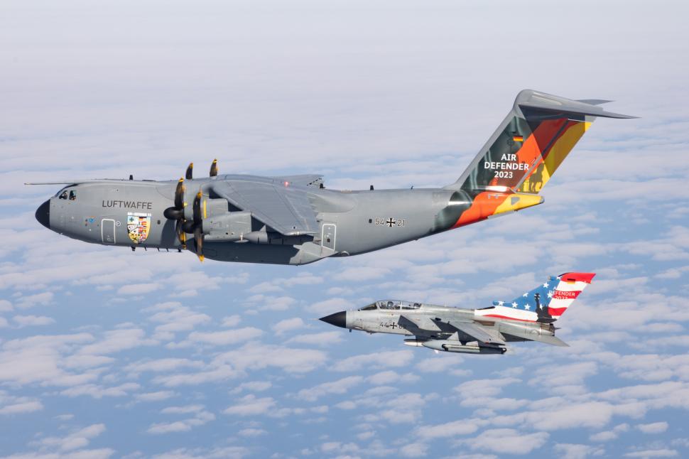 Imagini de la Air Defender 23, cel mai mare exerciţiu aerian din istoria NATO | Corespondenţă exclusivă Antena 3 CNN 842075