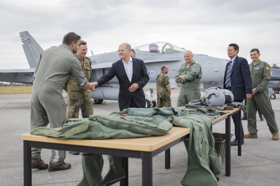 Imagini de la Air Defender 23, cel mai mare exerciţiu aerian din istoria NATO | Corespondenţă exclusivă Antena 3 CNN 842092