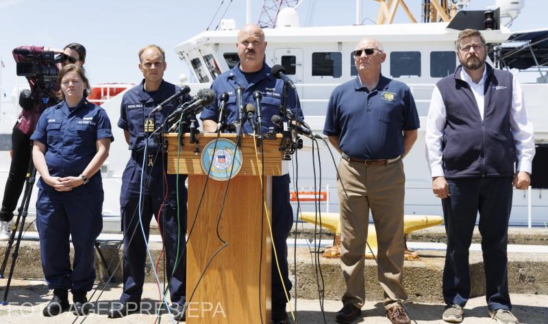 Garda de Coastă a SUA a găsit resturi în zona de căutare a submersibilului Titan, dispărut de cinci zile lângă epava Titanicului 842127