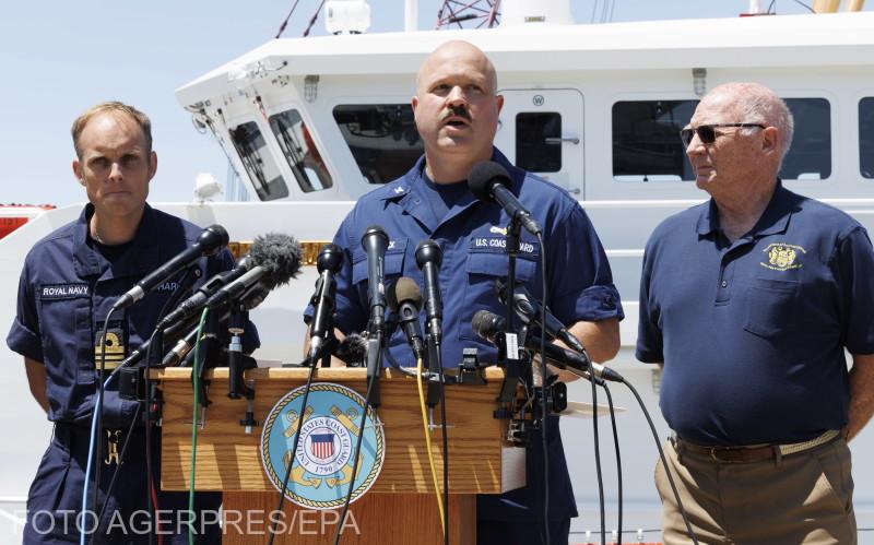 Garda de Coastă a SUA a găsit resturi în zona de căutare a submersibilului Titan, dispărut de cinci zile lângă epava Titanicului 842129