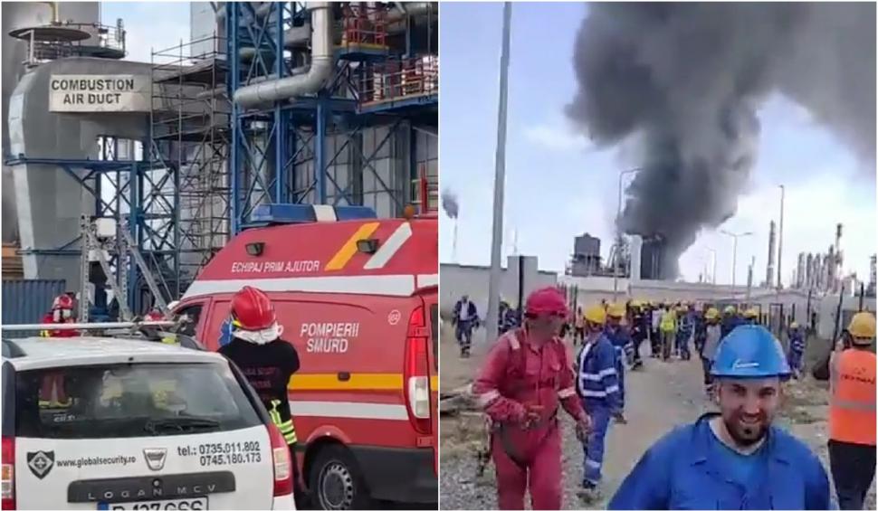 Primele concluzii din ancheta de la Rafinăria Petromidia Năvodari | Cauza exploziei 842046