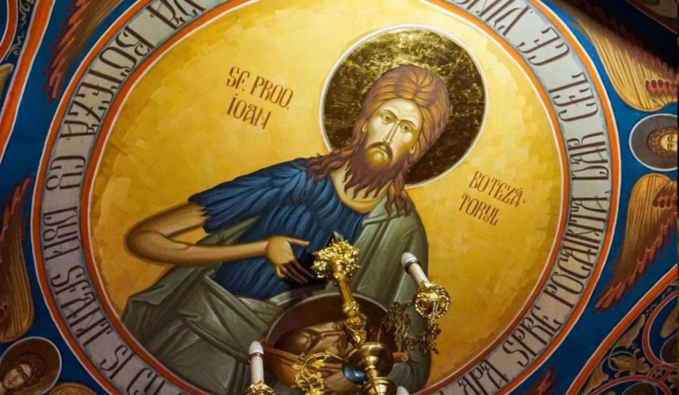 Calendar ortodox 24 iunie 2023. Sărbătoare cu cruce roşie de Naşterea Sfântului Ioan Botezătorul