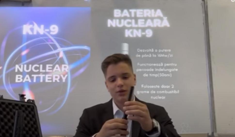 Cum arată bateria KN9, inventată de un tănăr de 15 ani, care poate produce timp de un secol curent electric pentru un întreg cartier 842720