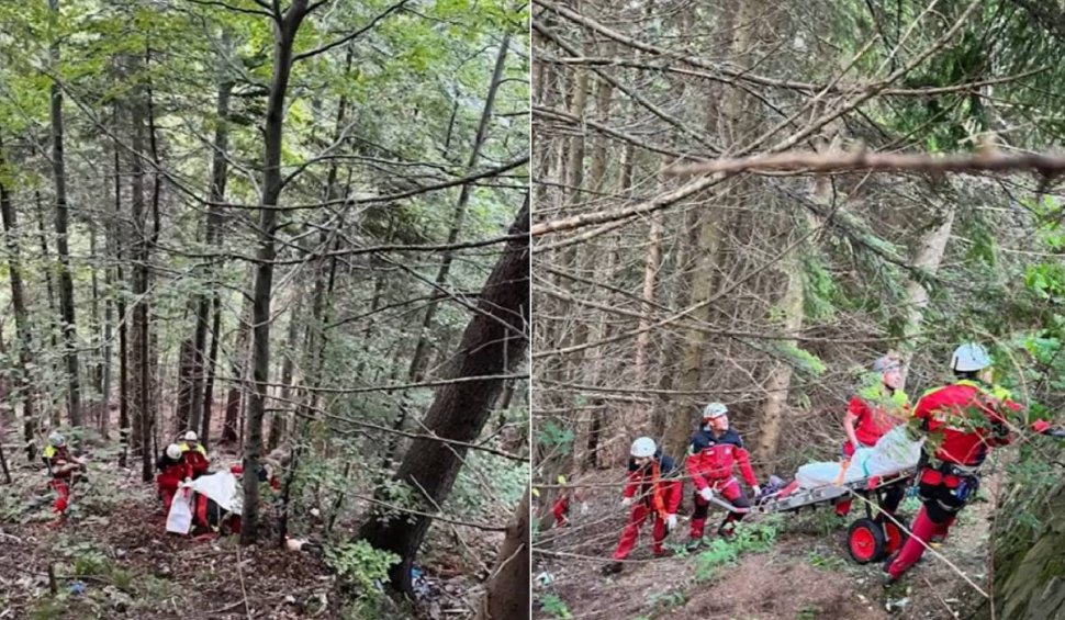 Accident tragic în Bucegi! Un turist a murit după ce a căzut într-o râpă, la Cota 1400
