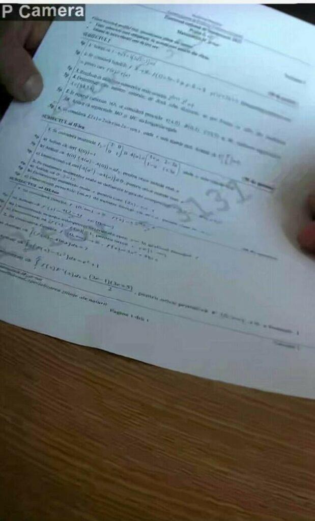 "Nu poate să facă poze subiectelor? Rezolvăm împreună, nu-i problemă". Cum au fost făcute publice subiectele la Matematică, la scurt timp după începerea examenului de Bacalaureat 2023 842897