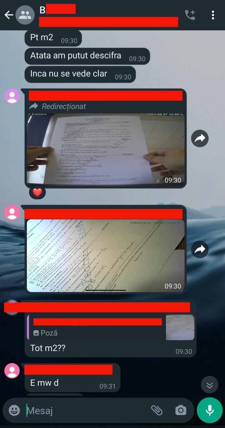 "Nu poate să facă poze subiectelor? Rezolvăm împreună, nu-i problemă". Cum au fost făcute publice subiectele la Matematică, la scurt timp după începerea examenului de Bacalaureat 2023 842904