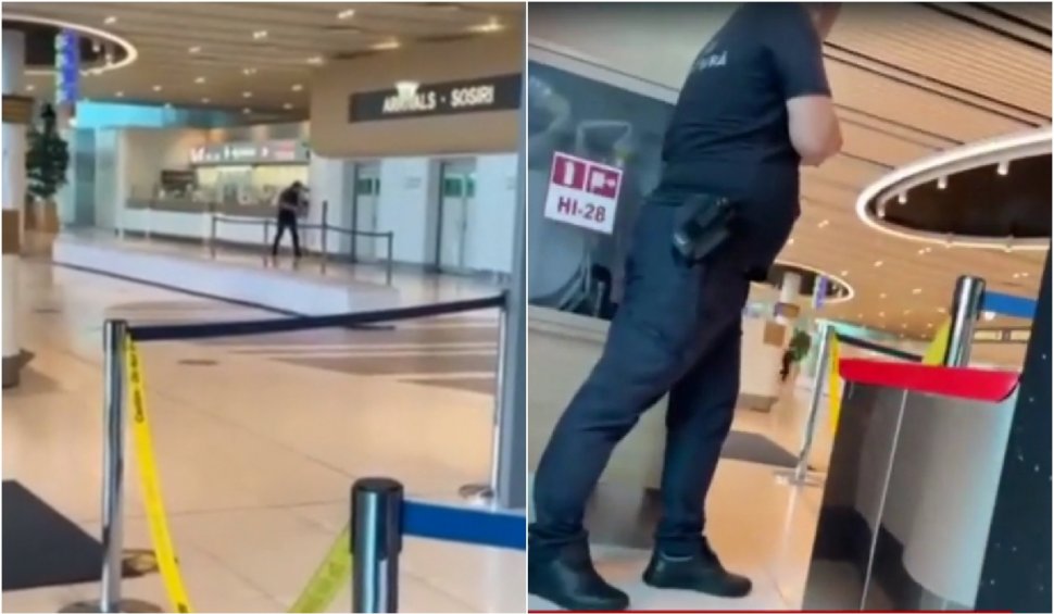 El este presupusul atacator din Aeroportul Chișinău. Bărbatul era căutat de Interpol