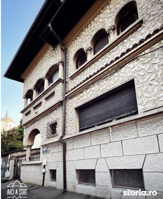 Cu cât se vinde o vilă din 1939, în stil mediteranean, din centrul capitalei. A aparținut unei familii cu o istorie bogată 843771