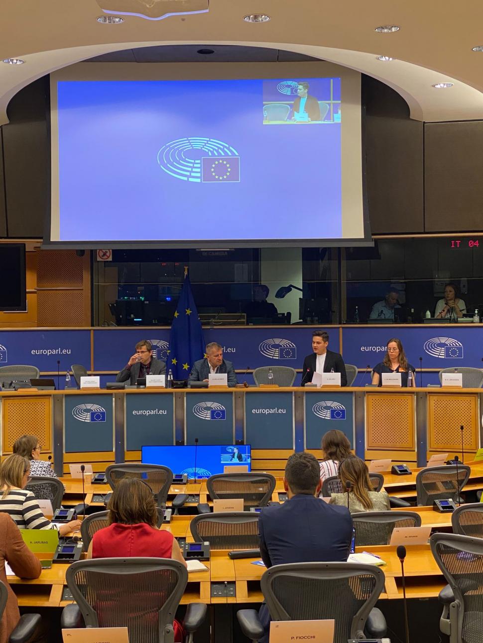 ”Platformele de social media trebuie să-și asume și ele responsabilitatea” | Selly, cunoscut vlogger, a vobit în Parlamentul European despre sănătatea mintală a tinerilor 844053