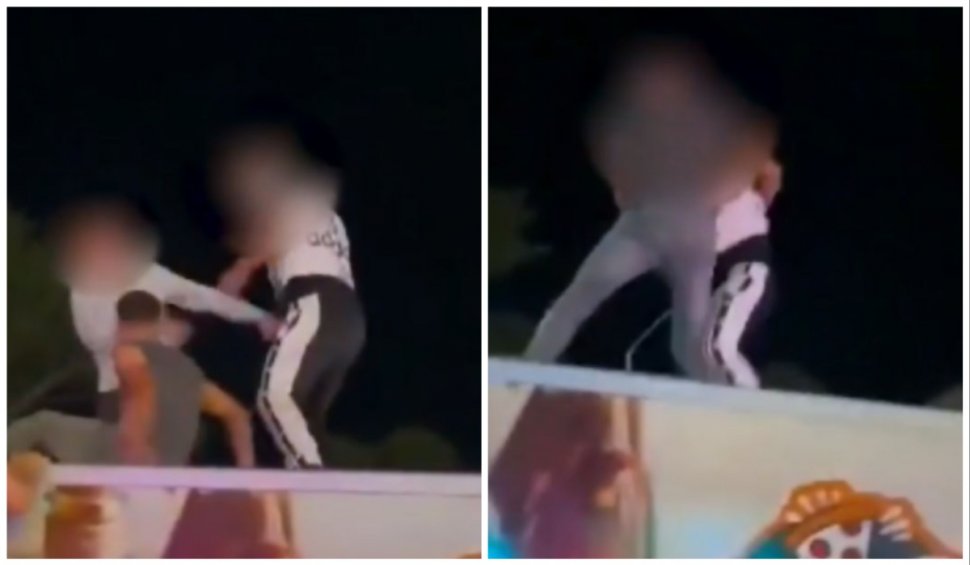 Scandal la Festivalul Berii din Arad. Un tânăr a căzut în gol după ce a fost împins de pe o rulotă