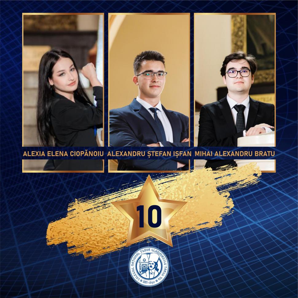 Ei sunt elevii din Târgu-Jiu care au obţinut 10 pe linie la Bacalaureat 2023. Vor să studieze şi să profeseze în ţară | Ce cariere îşi doresc 844569