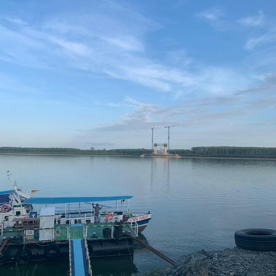 Ce durată de viață are podul suspendat peste Dunăre, al treilea ca dimensiune din Europa 844889