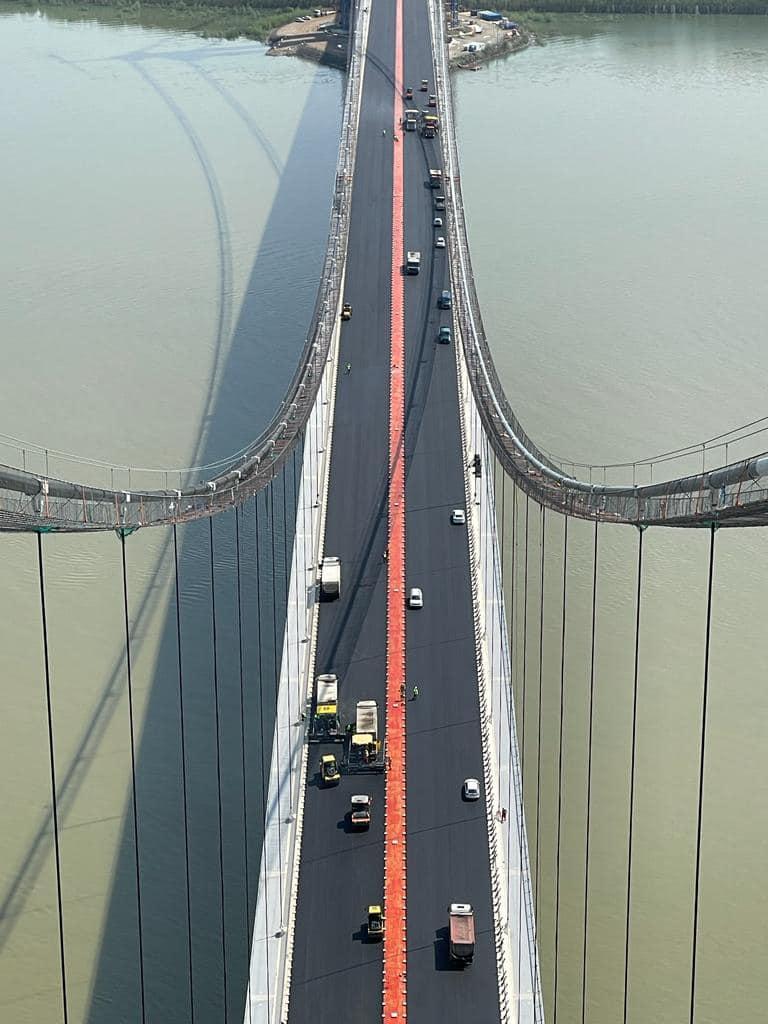 Ce durată de viață are podul suspendat peste Dunăre, al treilea ca dimensiune din Europa 844897