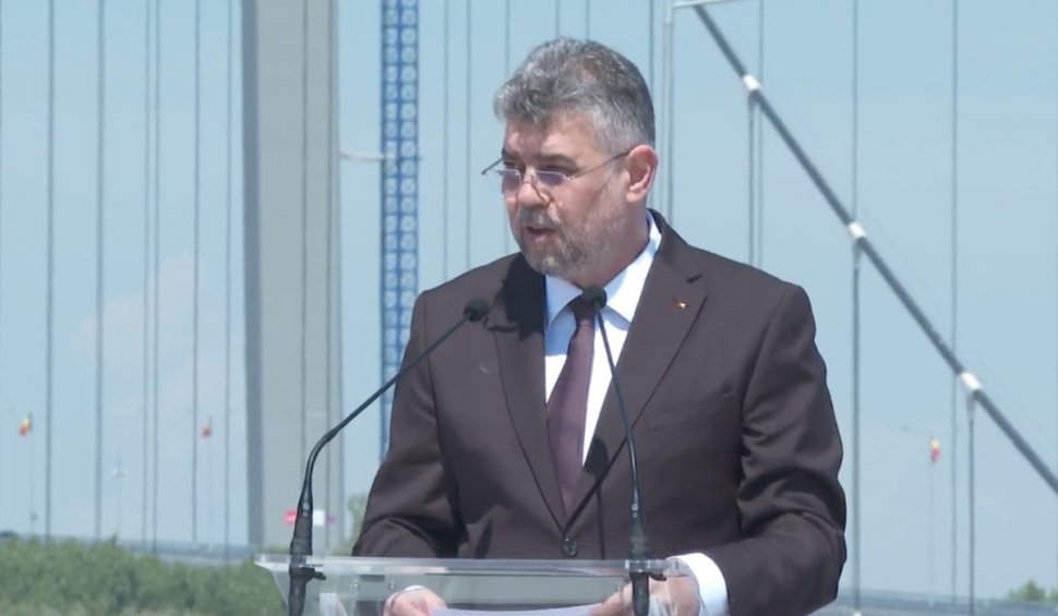 Marcel Ciolacu, la inaugurarea podului de la Brăila: "Va crește considerabil numărul turiștilor ce pot ajunge acum în Delta Dunării"