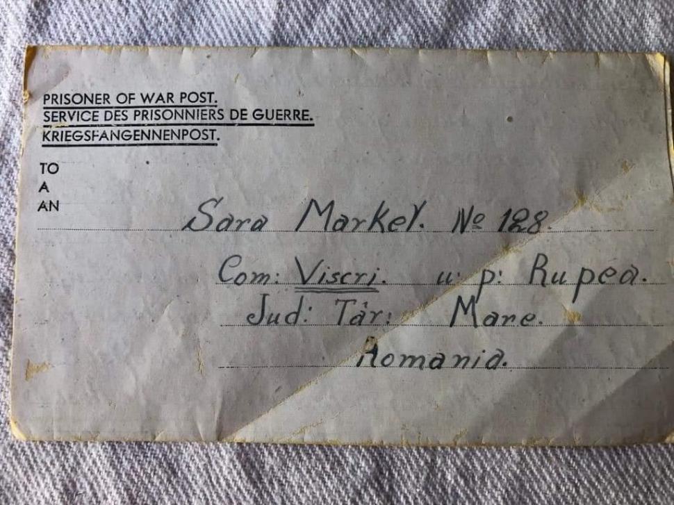 O scrisoare a ajuns la destinație după 76 de ani. A fost trimisă de un prizonier de război către soţia sa, în Viscri 845107