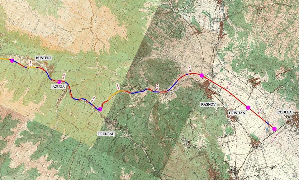 Autostrada Ploiești - Brașov are traseul avizat de CNAIR. Costul estimat pentru construcție este de 5,5 miliarde euro 845975