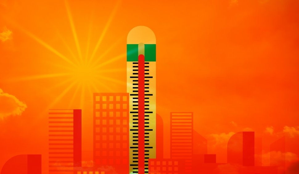 Valul de căldură se intensifică în România! Temperaturi de 40 de grade la umbră
