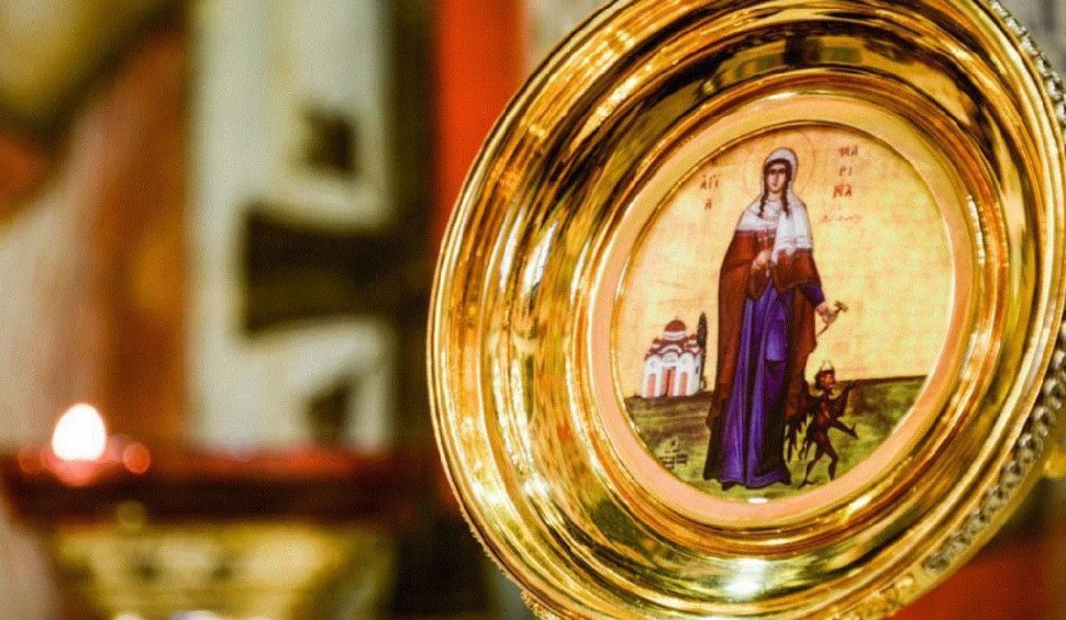 Calendar ortodox 17 iulie 2023. Sărbătoare de Sfânta Mare Muceniţă Marina, izbăvitoarea de duhuri rele