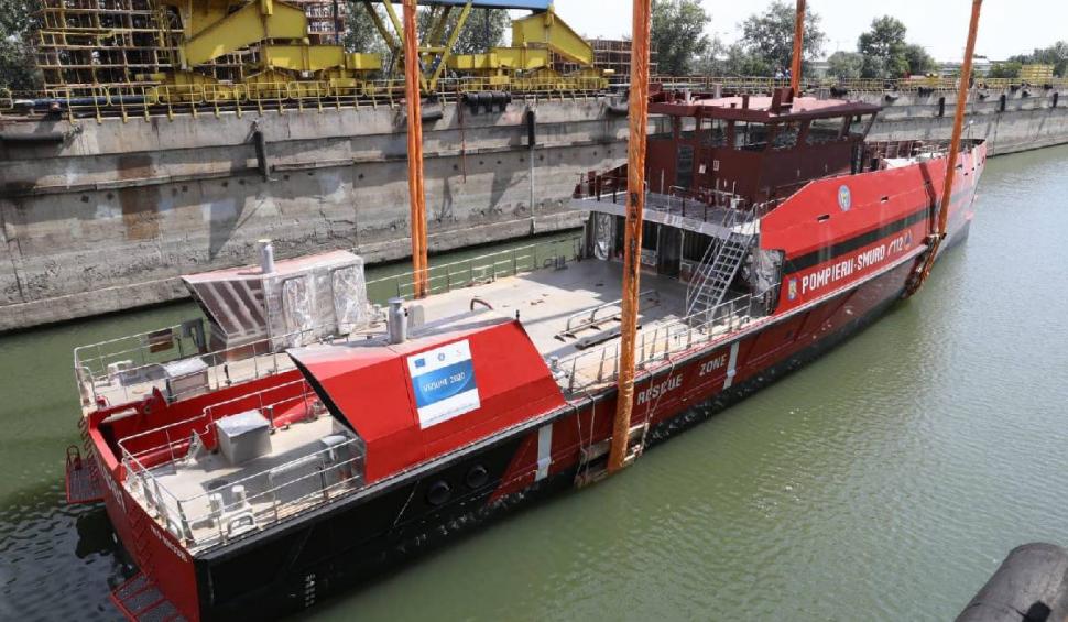 IGSU a lansat cea de-a doua navă multirol de căutare-salvare a persoanelor dispărute pe mare 847441