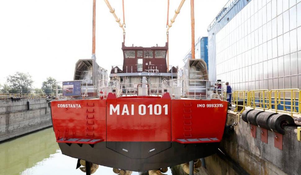 IGSU a lansat cea de-a doua navă multirol de căutare-salvare a persoanelor dispărute pe mare 847442