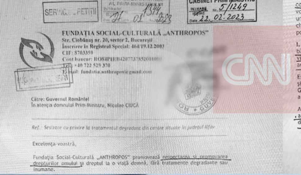 Avem documentul: Nicolae Ciucă a semnat sesizarea cu ororile din Căminele Groazei, din Ilfov 847490