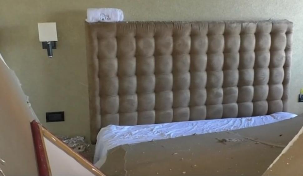 "Am crezut că este cutremur. Ne-am speriat" | Imagini apocaliptice după furtună. Acoperişul unei pensiuni a fost spulberat de vânt, în Mehedinţi 848035