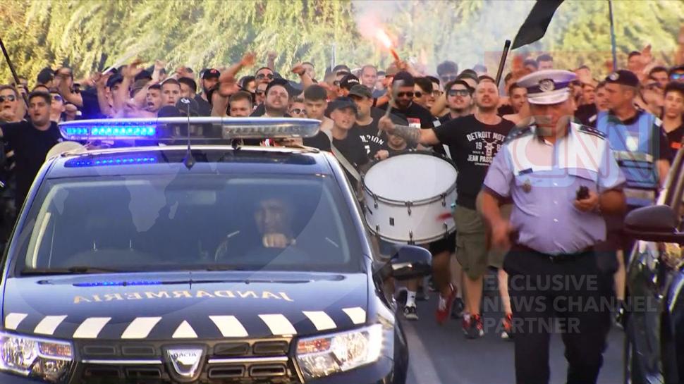 Transmisiune specială de la Stadionul Arcul de Triumf | Premierul Marcel Ciolacu a ajuns la mediul FCSB-Dinamo 848090